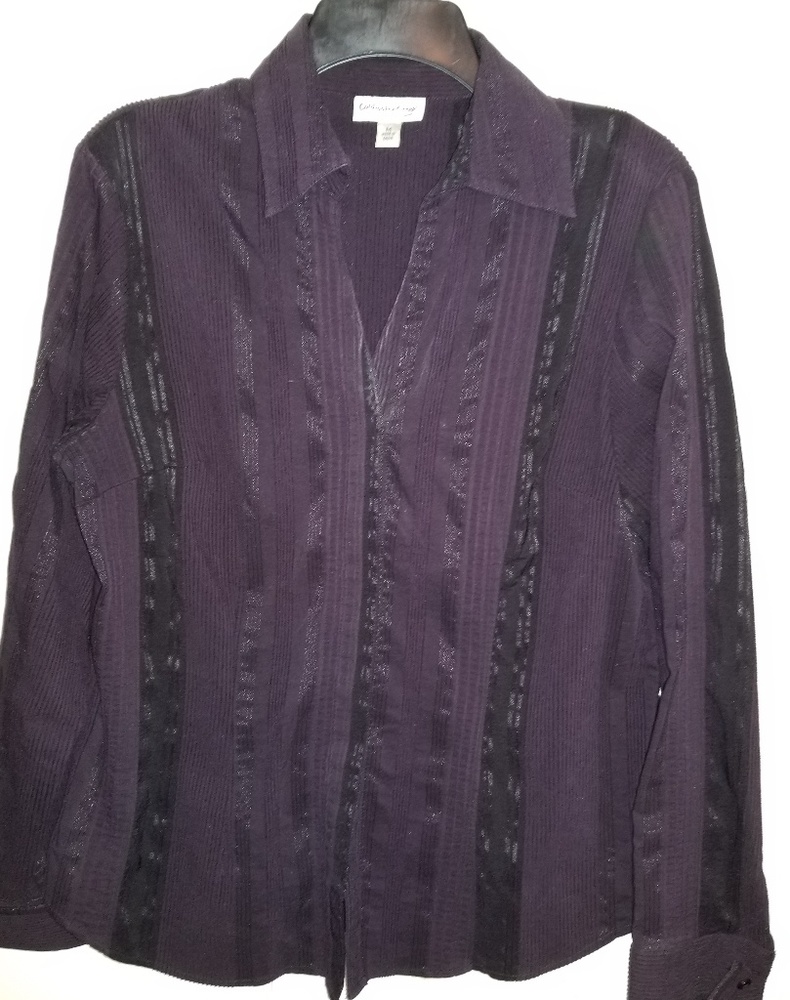 Button Front Blouse - image 1